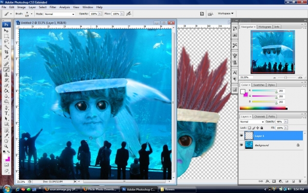 Creation of Pretty Fishy: Step 14